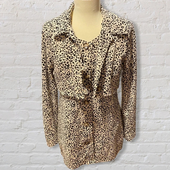 {Volcom} Coat/Dress animal print size: M - Picture 2 of 5